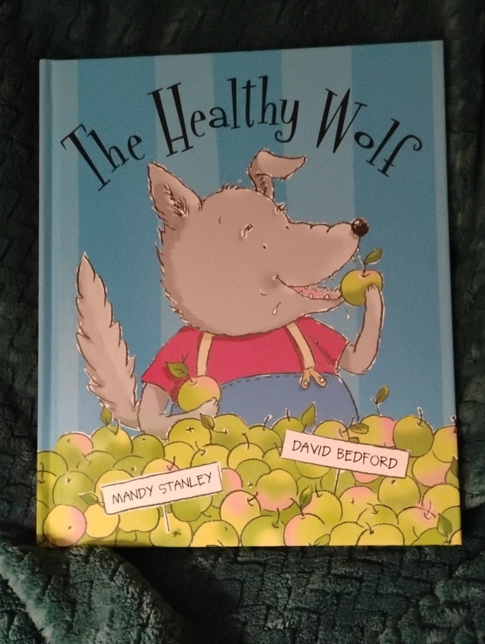 The Healthy Wolf Wall Hard Cover Children's Bóok